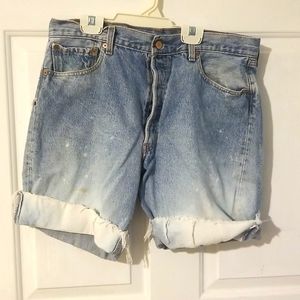 Levi's December 1999 Cut Off Shorts Size 36 for men